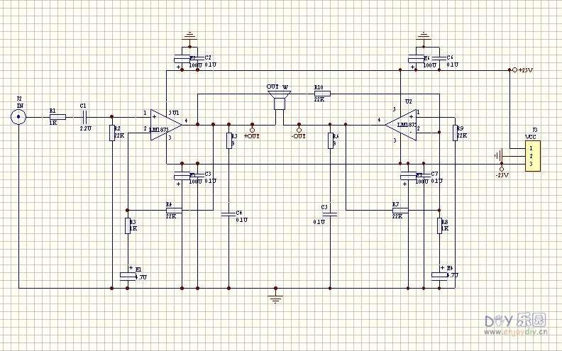 LM1875功放线路图大全