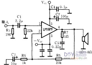 LM1875功放线路图大全