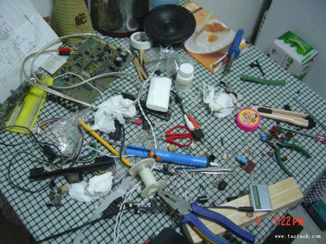 新组装的(应该不能算做的)2.1功放tda2030a