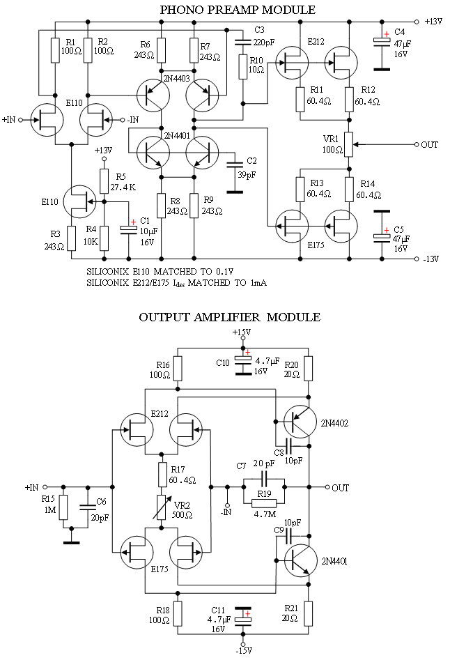 经典的前置Mark Levisin的JC-2前级线路图