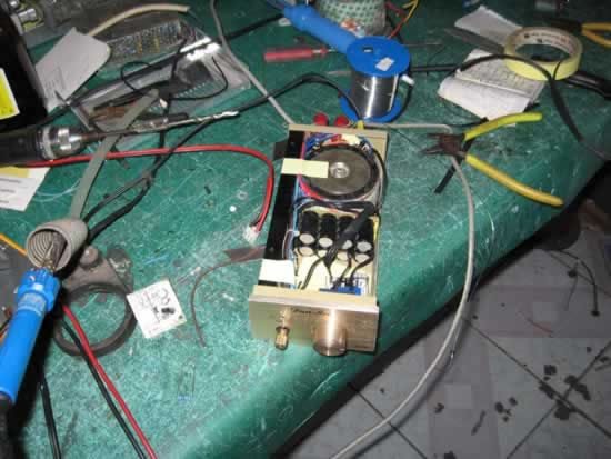 tda7294 搭棚迷你小功放制作