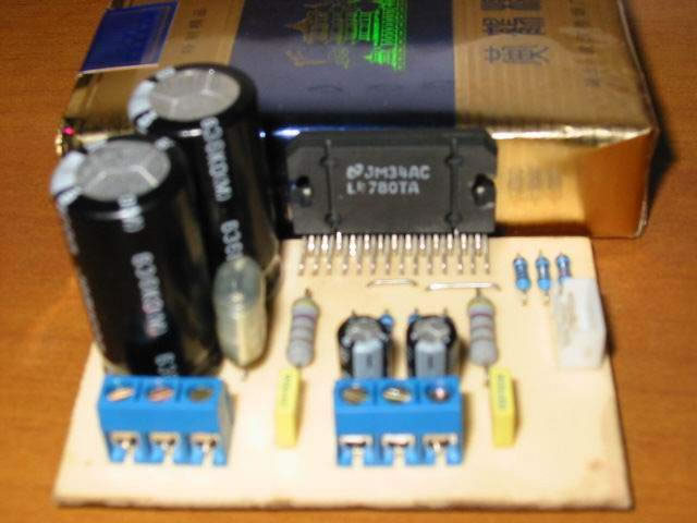 国半LM4780集成功放制作