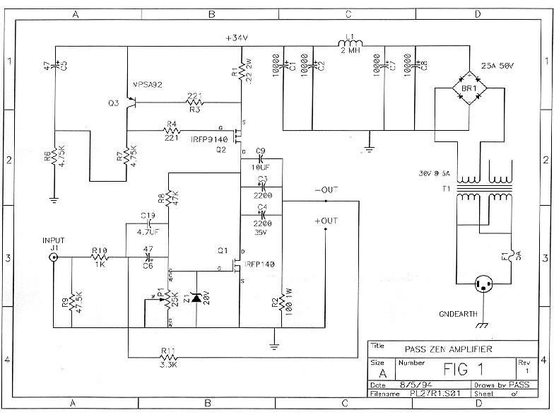 pass功放“ZEN”的改进