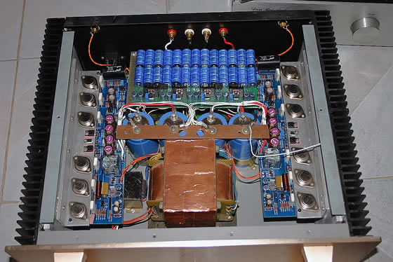 我的仿KRELL的KSA100功放后级