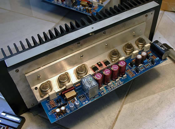 我的仿KRELL的KSA100功放后级