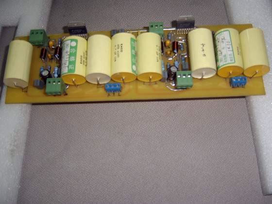 纯手工制作双LM4766功放板