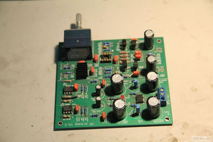 用仿“MBL6010(ne5534)”机箱,做自己的运放前级