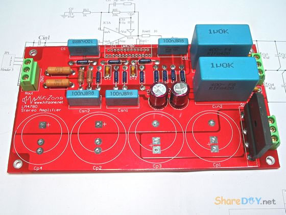 LM4780集成后级功放装机报告