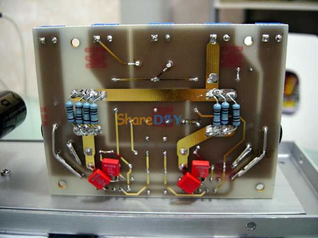国外DIY的2片LM3886并联功放制作