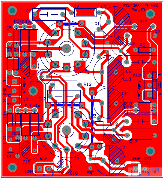 6N2电子管胆机前级+LM3886音频功率放大器功放