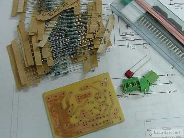 6N2电子管胆机前级+LM3886音频功率放大器功放