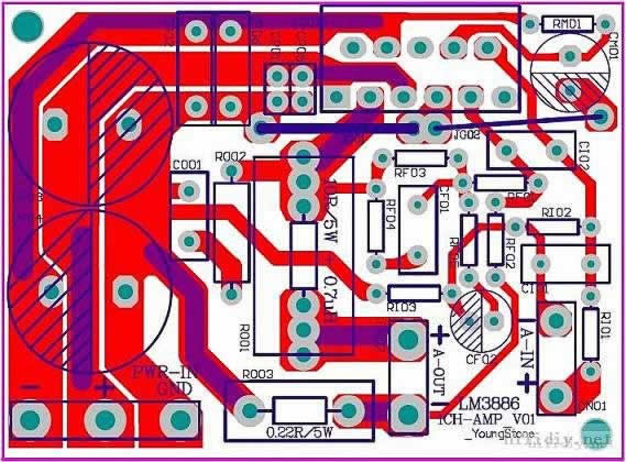 6N2电子管胆机前级+LM3886音频功率放大器功放
