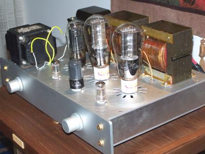 我的Audio Note KIT1 300B电子管单端胆机是DIY的