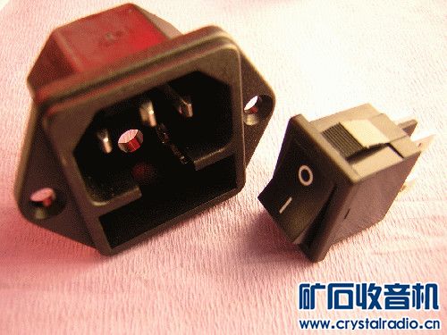 3p电源插座及开关的合照_副本.jpg 我也装了Audio Note Kit1 5th Anniversary Edition 300B单端胆机