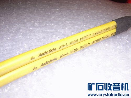 audio note所附上的线材,长度及整个拨皮焊接都已经帮我们做好了,还贴心的用热缩套给.jpg 我也装了Audio Note Kit1 5th Anniversary Edition 300B单端胆机