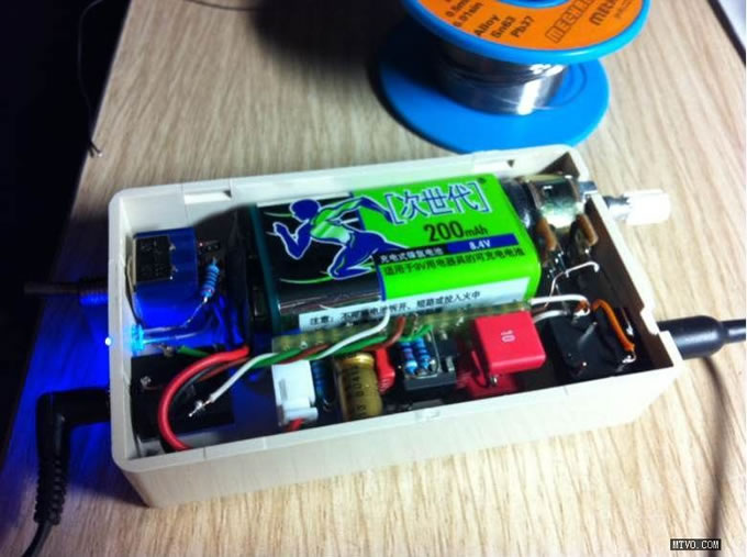 歌德RA1(4556运放)电路DIY的一个随身耳放