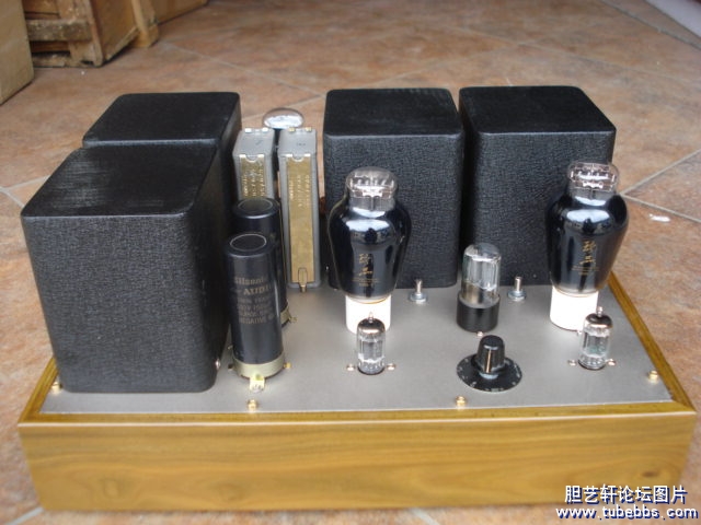 仿英国 Audio Note KIT1 300B电子管单端合并功放