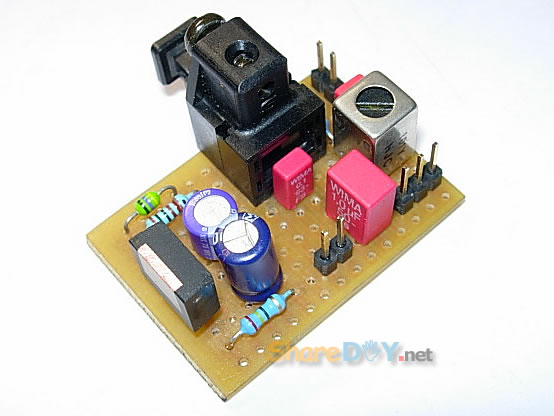 解码DAC光纤转同轴的简单制作法