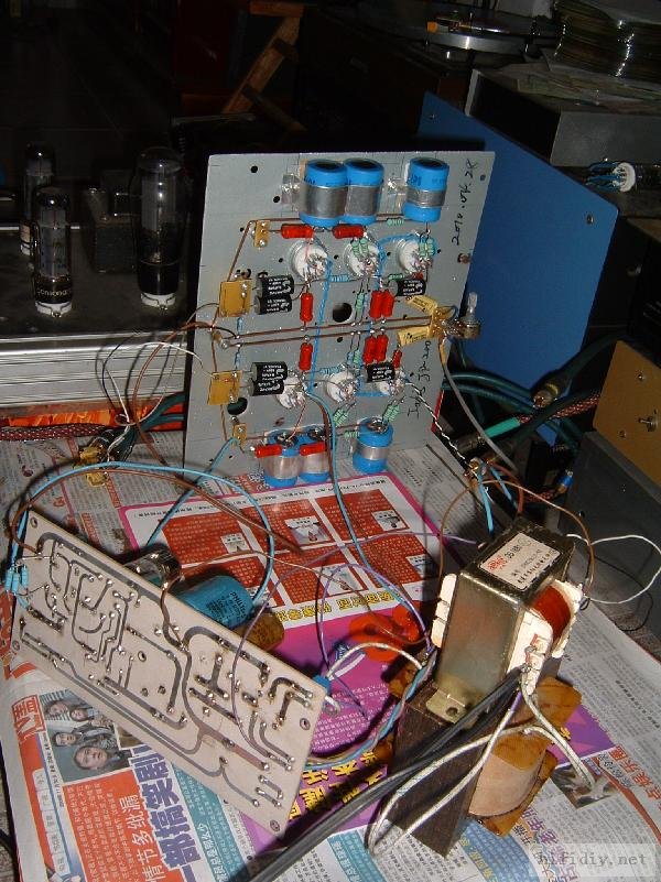 跟潮流,装经典JADIS JP200(12ax7) 电子管胆前级