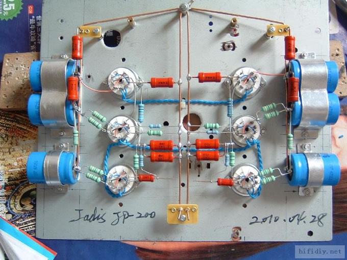 跟潮流,装经典JADIS JP200(12ax7) 电子管胆前级