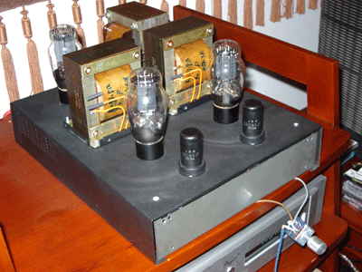 齐齐哈尔的6sj7+2A3电子管单端胆机