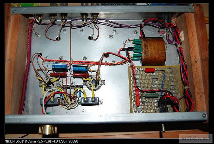 12AT7+6V6电子管单端胆机diy记录