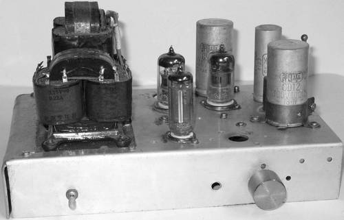 用5670(6n3)双三极电子管制作的缓冲胆前级放大器