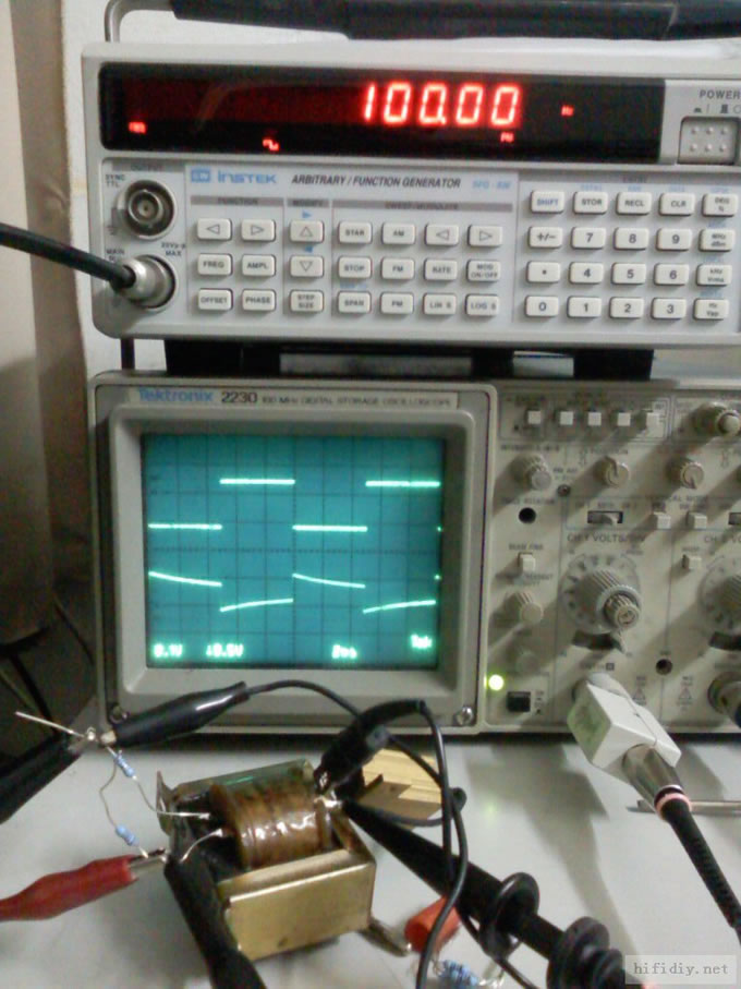 输出牛变压器的简易测试