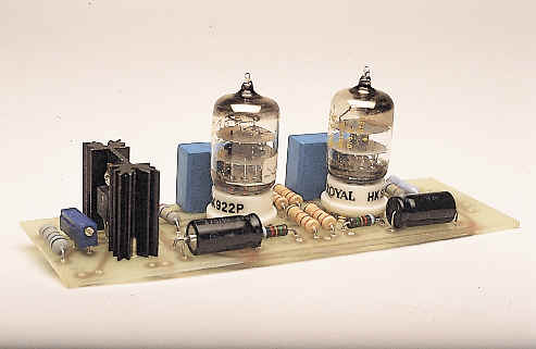 张八点的5842/417A单管电子管胆前级扩大机