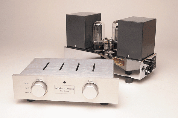 张八点的5842/417A单管电子管胆前级扩大机