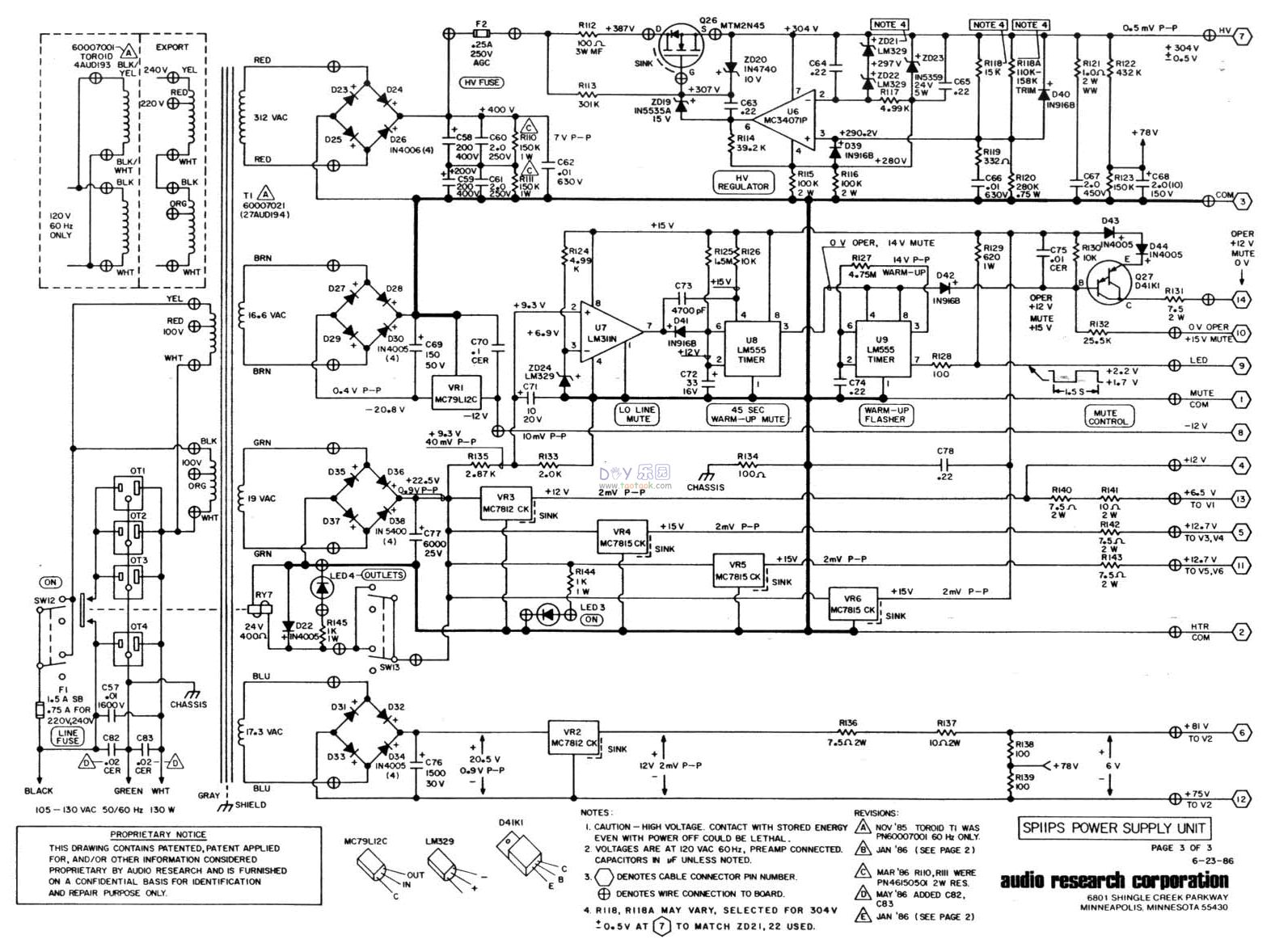 美国audio research(arc) SP11真空管前级