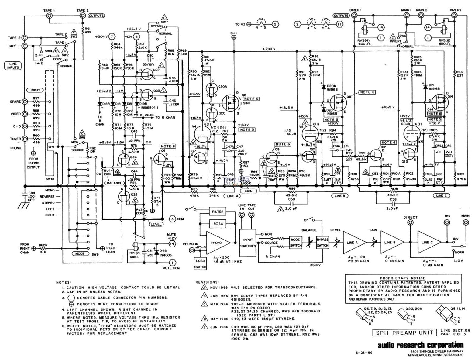 美国audio research(arc) SP11真空管前级