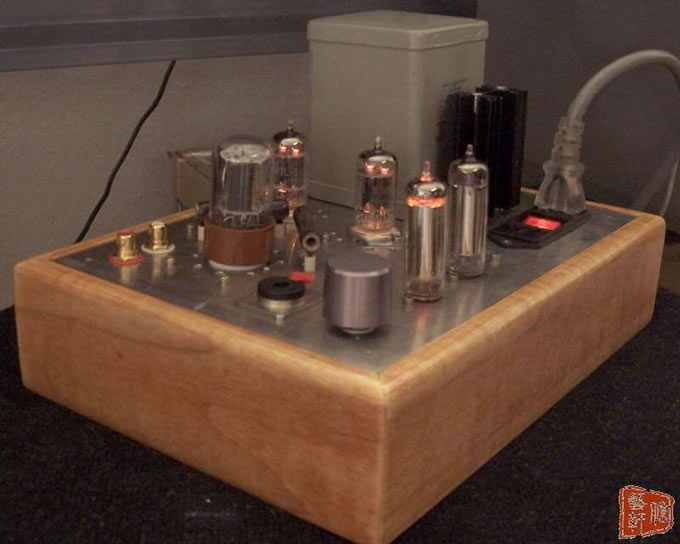 搭棚竞赛之5687(6n3)电子管 OTL输出耳放耳机放大器
