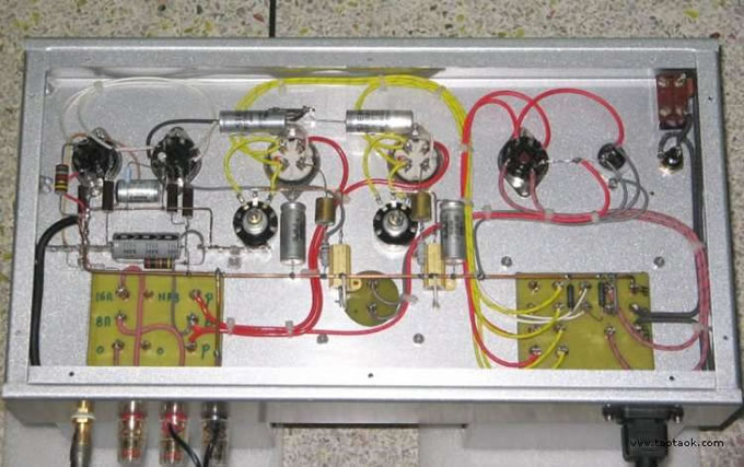 天外飞仙的改良6c5+6n7+2A3推挽胆机