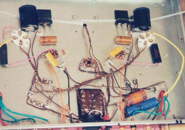 蓝色梦幻般的弧型小乐队6c6+2A3电子管单端胆机