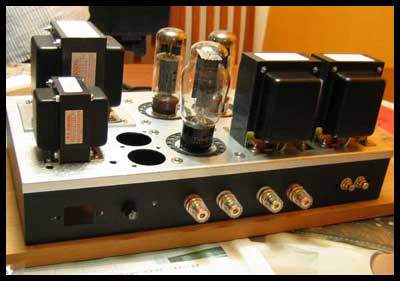 香港acidmilk兄的12at7+el34单端胆机