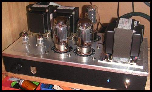 香港acidmilk兄的12at7+el34单端胆机
