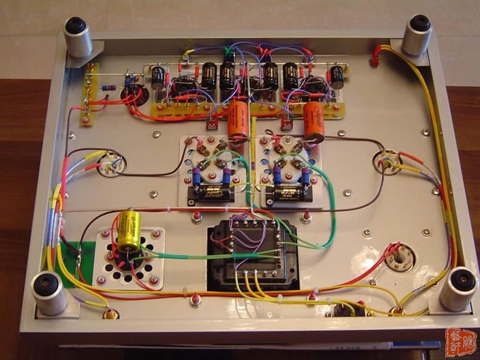 6J7(6SL7)+2A3SE单端胆机功放