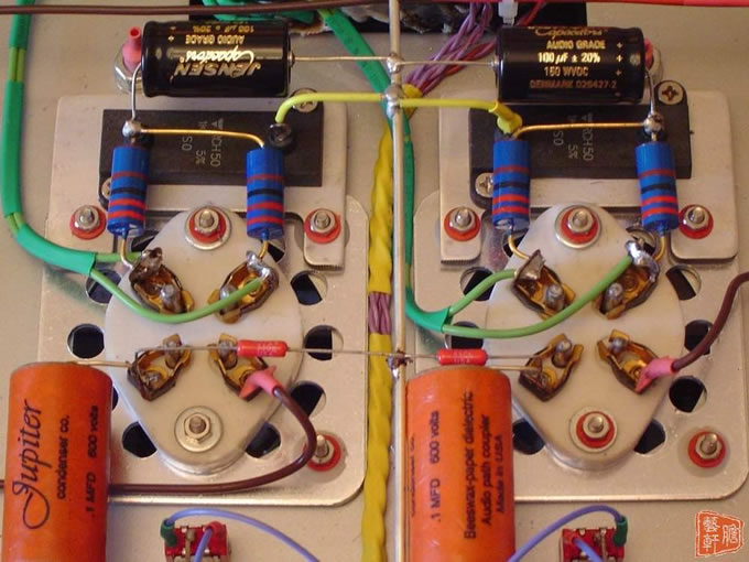 6J7(6SL7)+2A3SE单端胆机功放