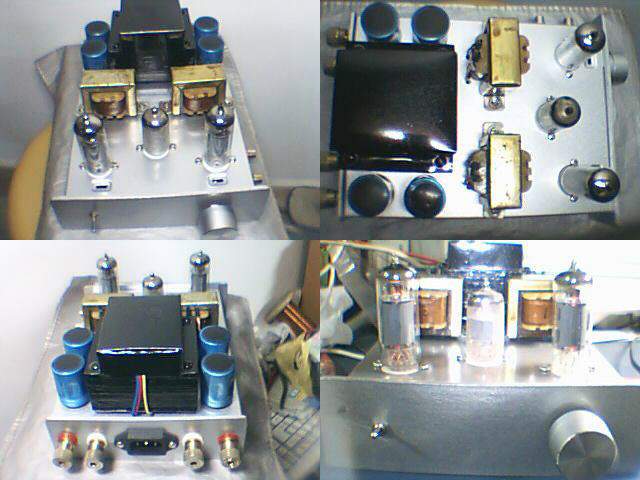 12AT7+6P1小单端胆机