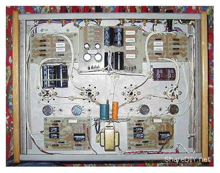 初学者仿Dynaco ST-70 7199+el34 胆机后级