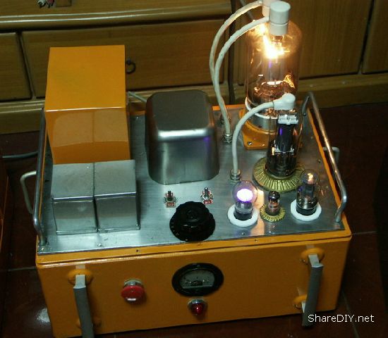 6n3+6l6+fu80电子管单端胆机出声了