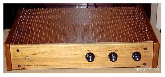 古董真空管12AX7胆前级