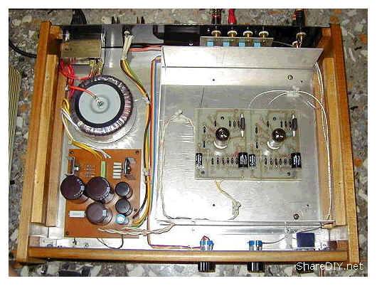 古董真空管12AX7胆前级