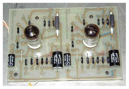 古董真空管12AX7胆前级