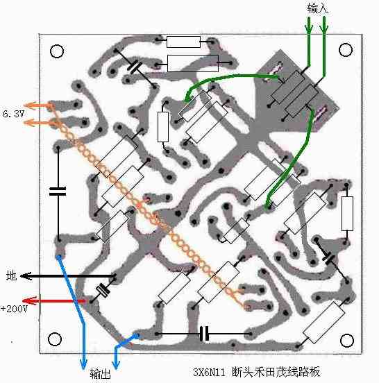 6n3"掌上胆前级"的制作