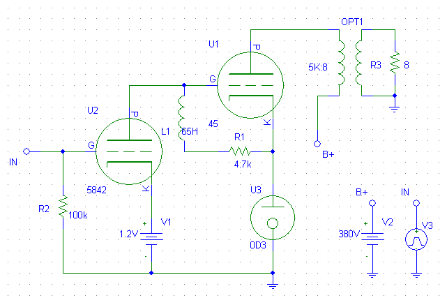 5842+45电子管单端胆机制作 by nexus