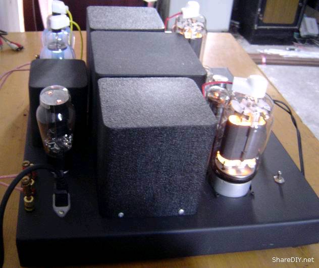 ef80+6p3p+813电子管单端胆机功放制作