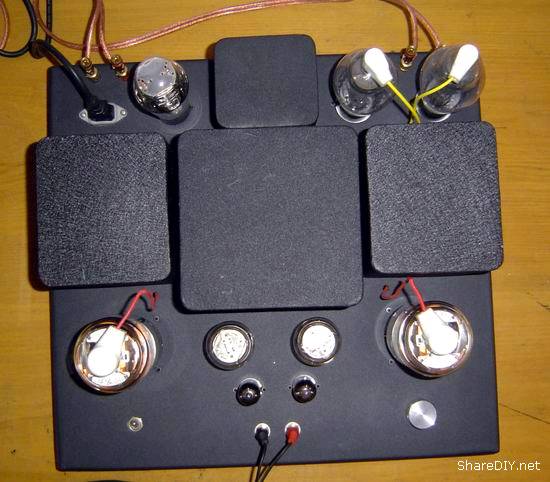 ef80+6p3p+813电子管单端胆机功放制作