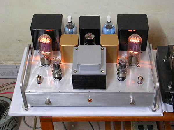 12at7+2a3+845电子管胆机制作